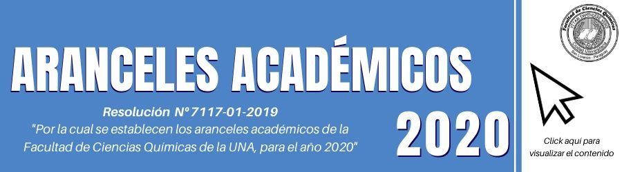 Aranceles Académicos 2020