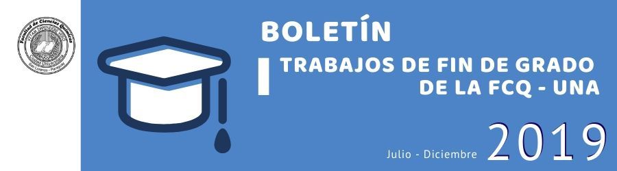 Trabajos de Grado defendidos desde el 23 de julio al 27 de diciembre de 2019